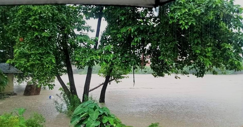 विराटनगरका बस्तीमा पस्यो सिंघिया खोला