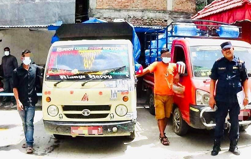 जारको पानी पनि नक्कली ! काठमाडौंबाट १९७ जारसहित २ पक्राउ