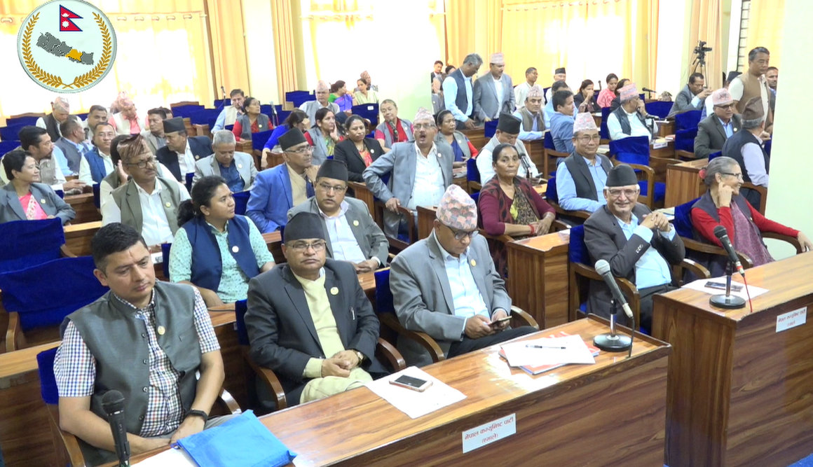 एमालेको अवरोधपछि बागमती प्रदेशसभा बैठक स्थगित