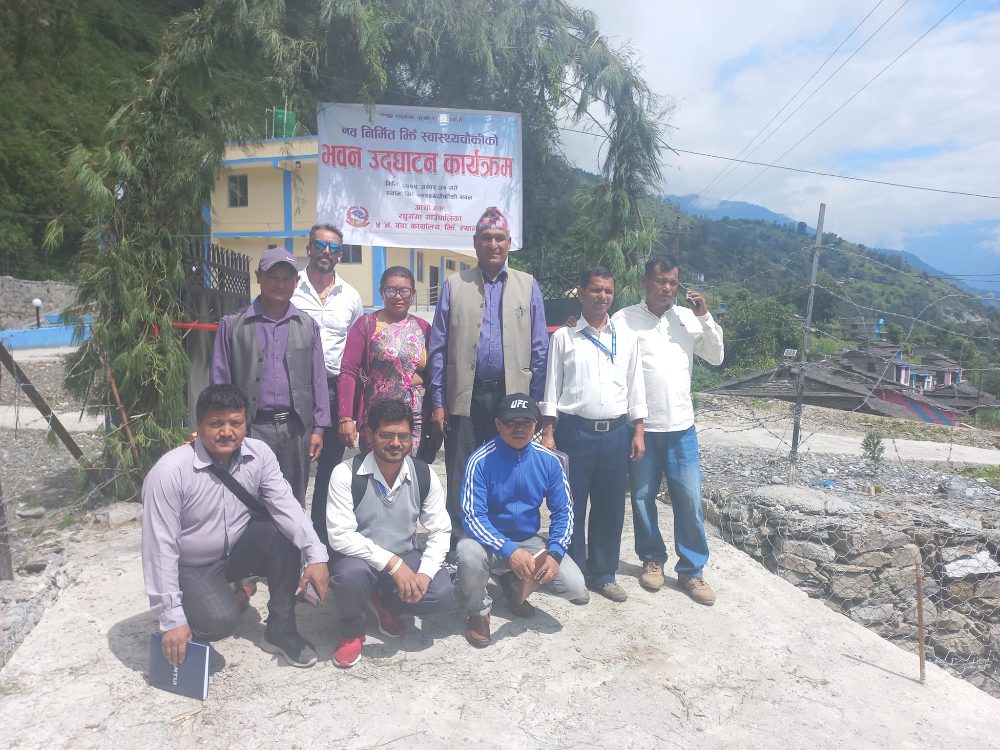 झिँ स्वास्थ्य चौकी भवनको उद्घाटन (तस्बिरहरु)