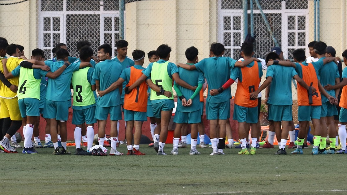 यू–२० राष्ट्रिय टिमको बन्द प्रशिक्षणबाट ११ खेलाडी बाहिरिए
