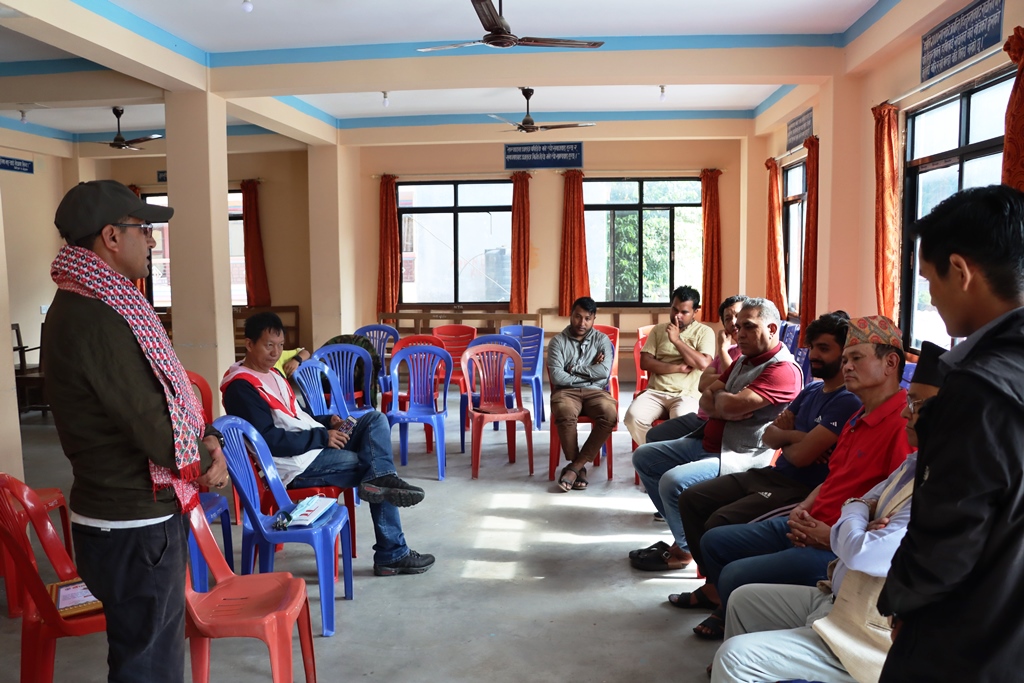 प्रेस युनियन म्याग्दीद्वारा केन्द्रीय सदस्यमा निर्वाचित शर्मालाई बधाई तथा सम्मान