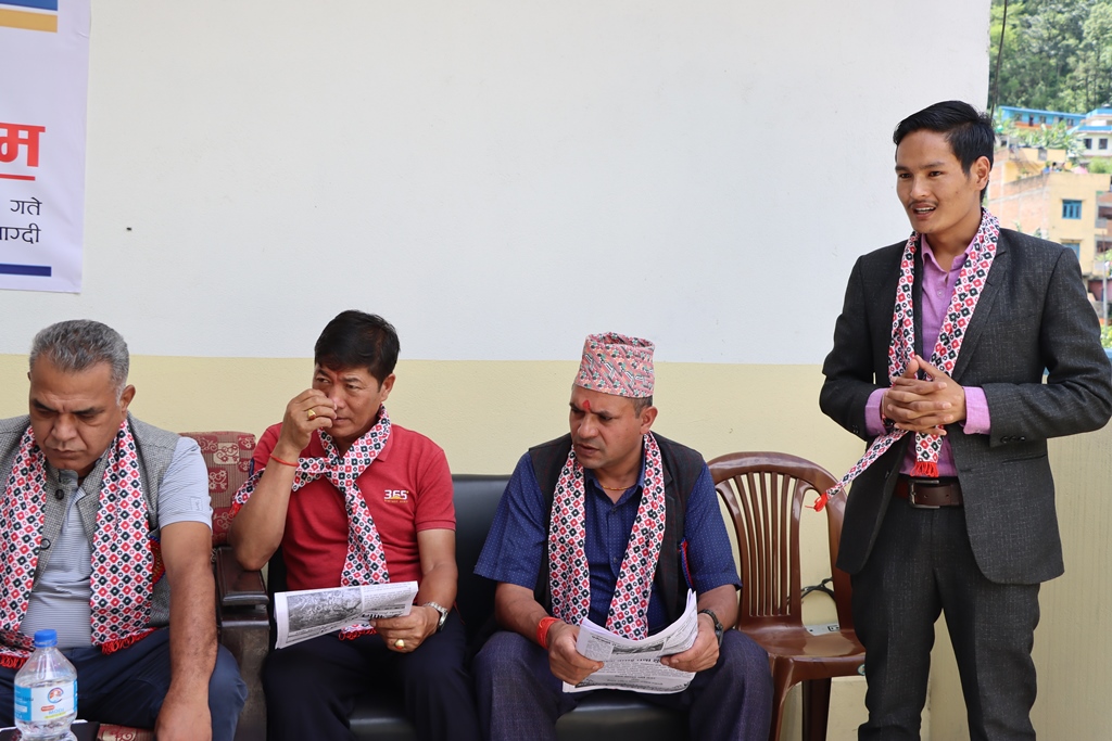 ‘मालिका प्रेस’ साप्ताहिक पत्रिकाको विमोचन (तस्बिरहरु)