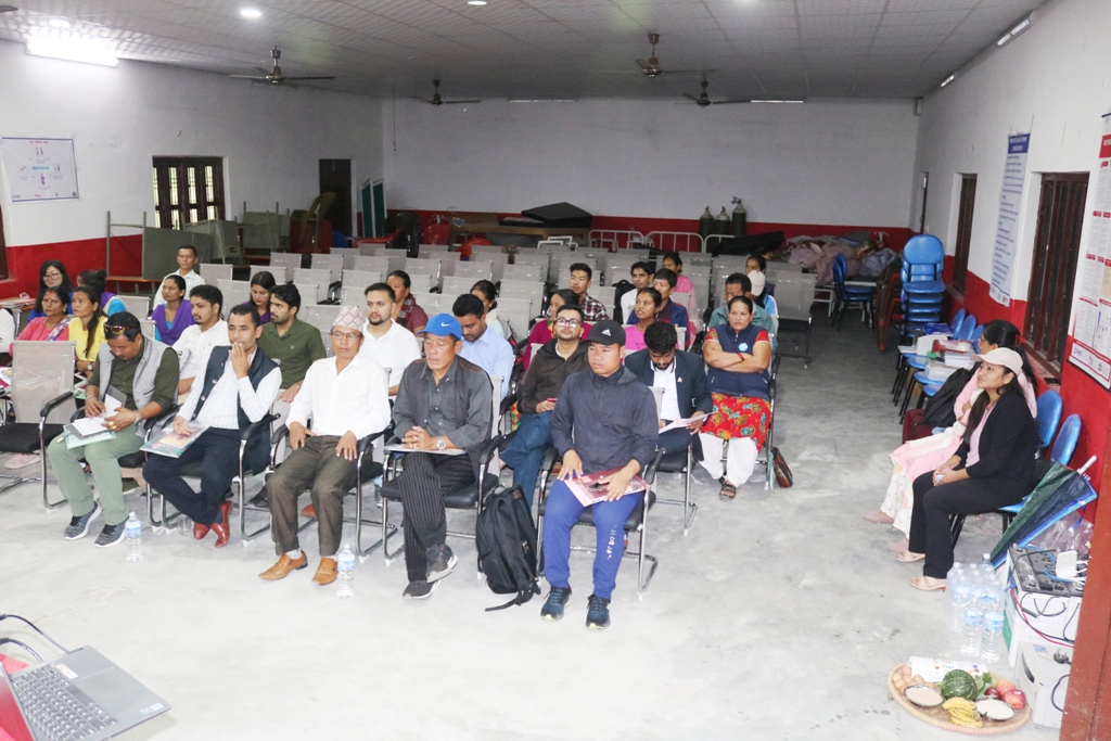 दरबाङमा सिकाई आदानप्रदान सम्बन्धी कार्यशाला गोष्ठी