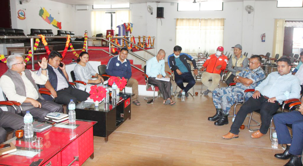 म्याग्दीमा नवौँ राष्ट्रिय खेलकुदका लागि तयारी सुरु