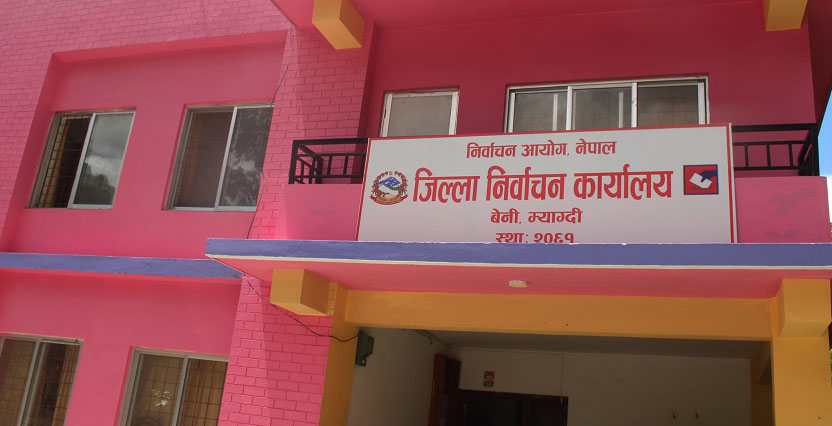 म्याग्दीमा आठ वटा मतदान स्थल थपियो