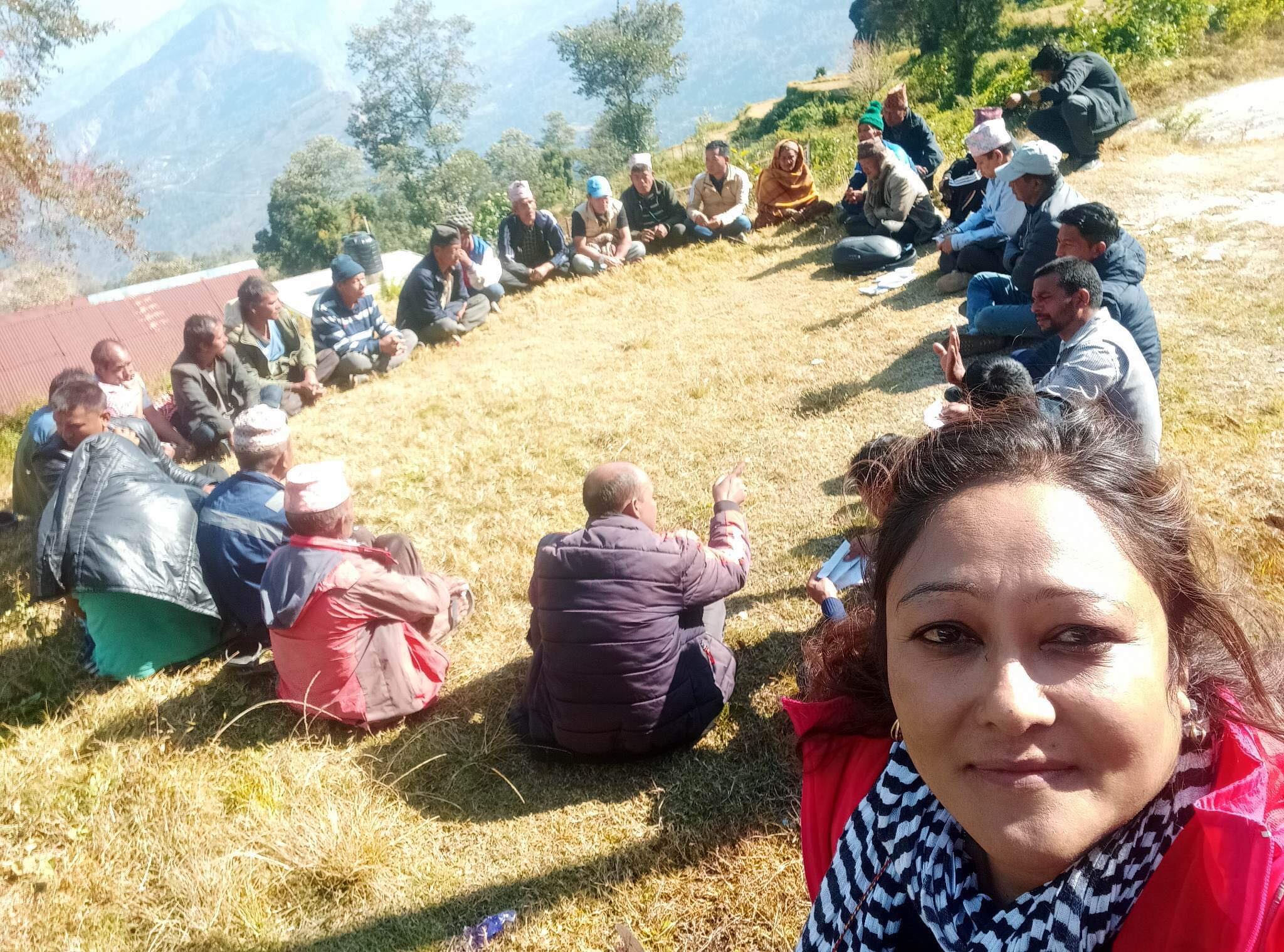एमाले म्याग्दीद्धारा मतदाता भेटघाटलाई तिव्रता