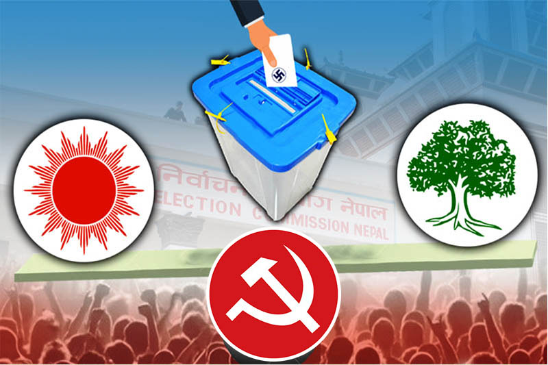 म्याग्दी कांग्रेसमा लफडा, दुई वामशक्तिको प्रतिस्पर्धा कडा