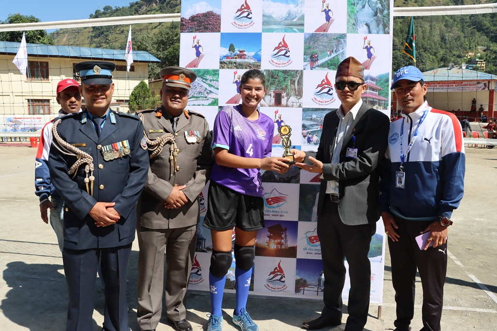 राष्ट्रिय महिला भलिबल : एपिएफ र बागमती प्रदेश सेमिफाइनलमा प्रवेश (फोटो/भिडिओ )