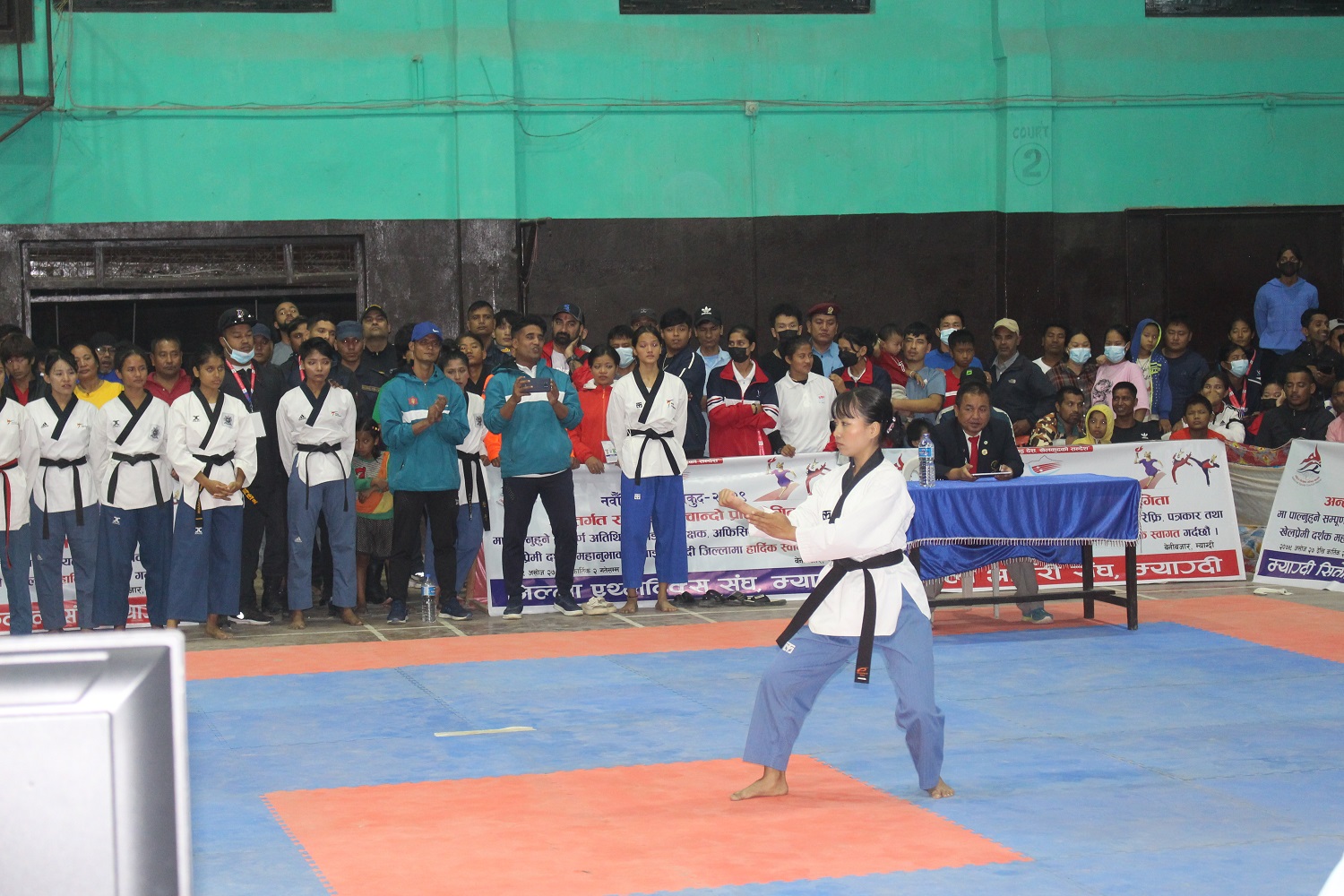 नवौं राष्ट्रिय खेलकुद : तेक्वान्दो प्रतियोगिता शुरु