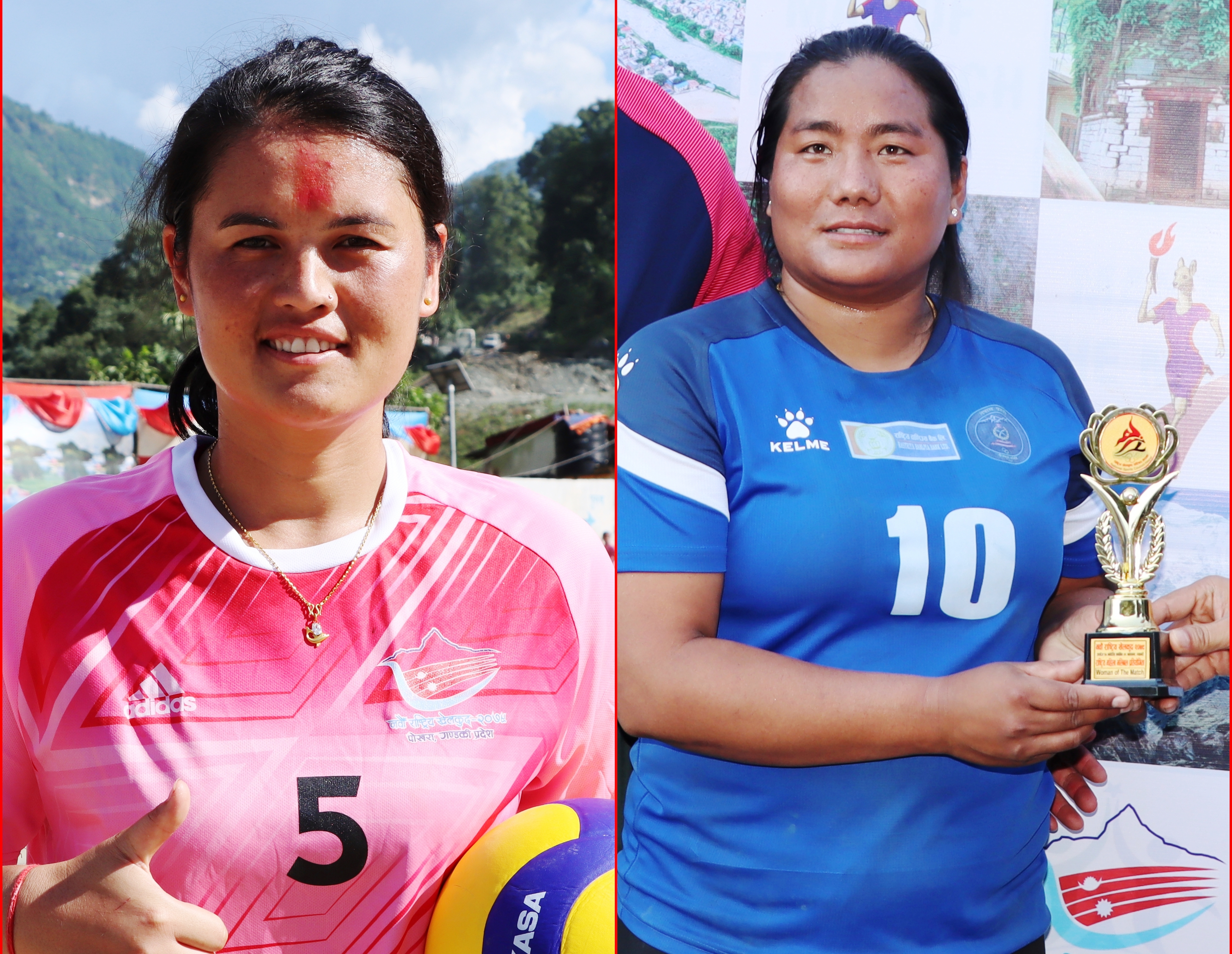 राष्ट्रिय महिला भलिबल : म्याग्दीली दुई चेलीले नेतृत्व गरेको टिम आमनेसामने हुँदै