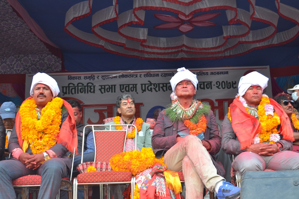 ‘म्याग्दीमा अधुरा र अलपत्र योजनालाई पूर्णता दिन तत्कालै पहल थाल्छौं’(फोटो/भिडिओ)
