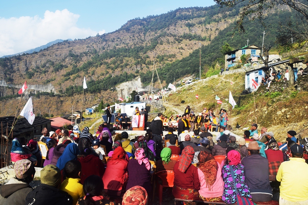 बाम–लोकतान्त्रिक गठबन्धनद्धारा एकैदिन रघुगंगाका पाँच ठाउँमा आमसभा (तस्बिरहरु)