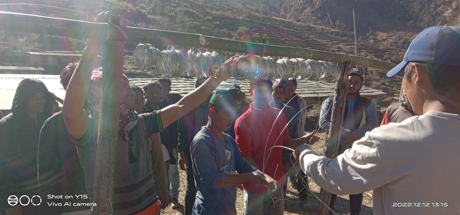 मुनामा ग्यावीयन बुन्ने तालिम सम्पन्न (तस्विरहरु)