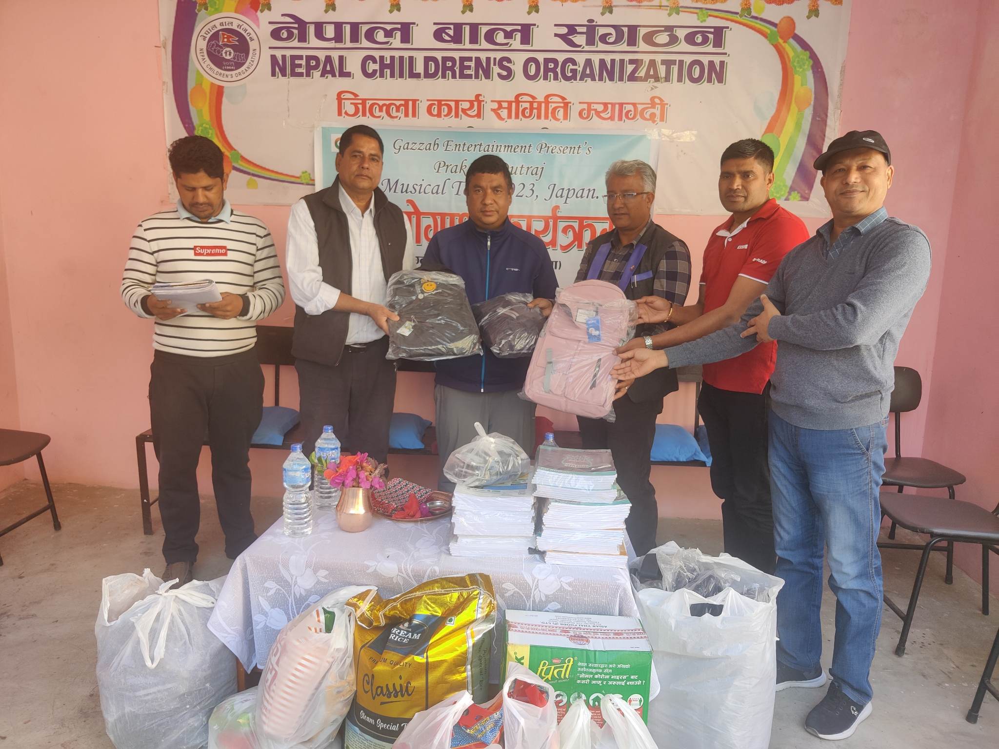 गायक प्रकाश दुतराजको ‘म्यूजिकल टुर’ जापानले बालगृहका बालबालिकालाई सहयोग