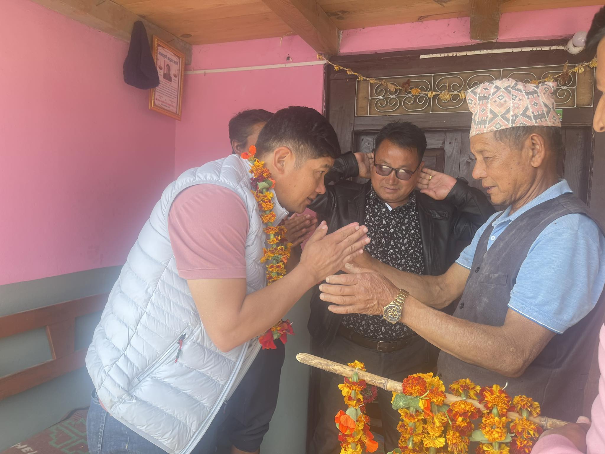 कोत्रवाङ, खुम्याह, कुहुँ र हिदीमा सांसद जुग्जालीको जनभेटघाट
