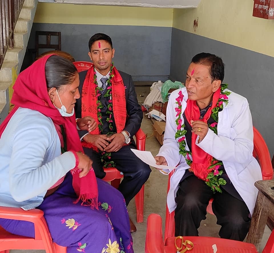 धवलागिरीको मुनामा स्तन तथा पाठेघर सम्बन्धी शिविर सुरु