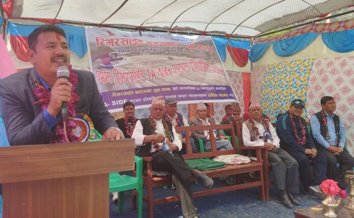 बगरफाँटमा १ लाख पुरस्कार राशिको फुटबल प्रतियोगिता सुरु