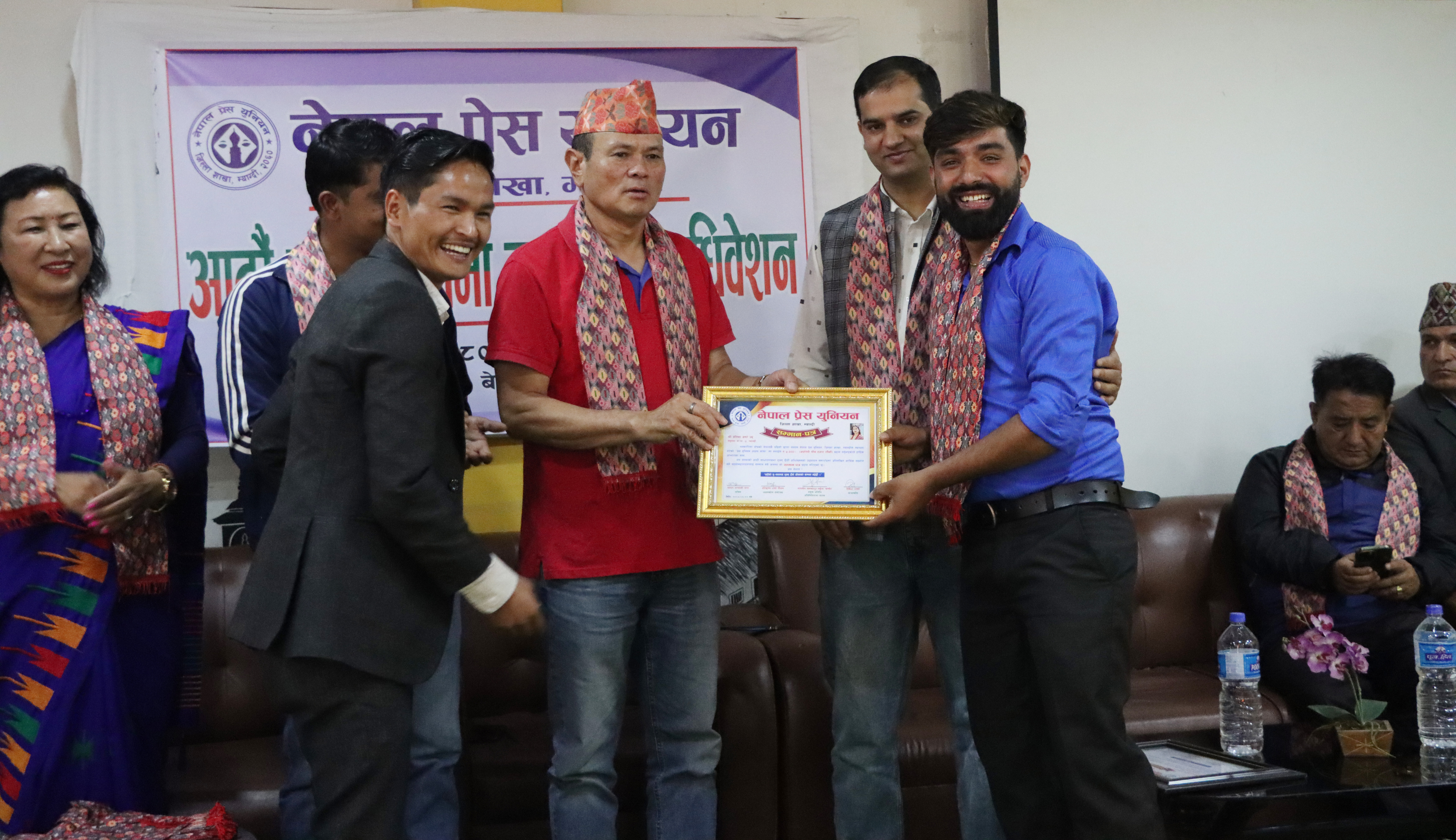 प्रेस युनियन म्याग्दीको अध्यक्षमा शर्मा चयन