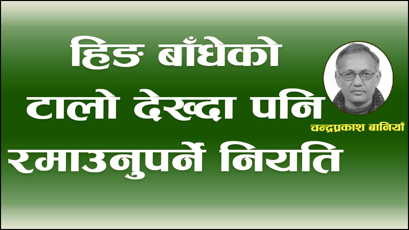 हिङ बाँधेको टालो देख्दा पनि रमाउनुपर्ने नियति
