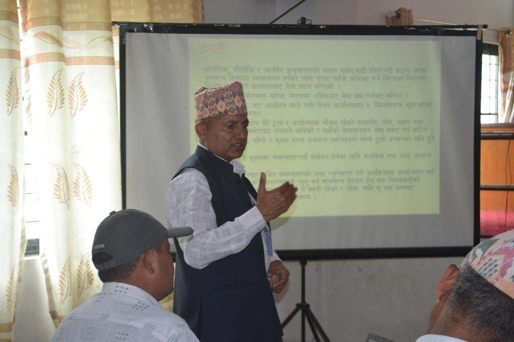 संरक्षणमुखी पूर्वाधार नबन्दा म्याग्दीमा पहिरो र भूक्षयको जोखिम