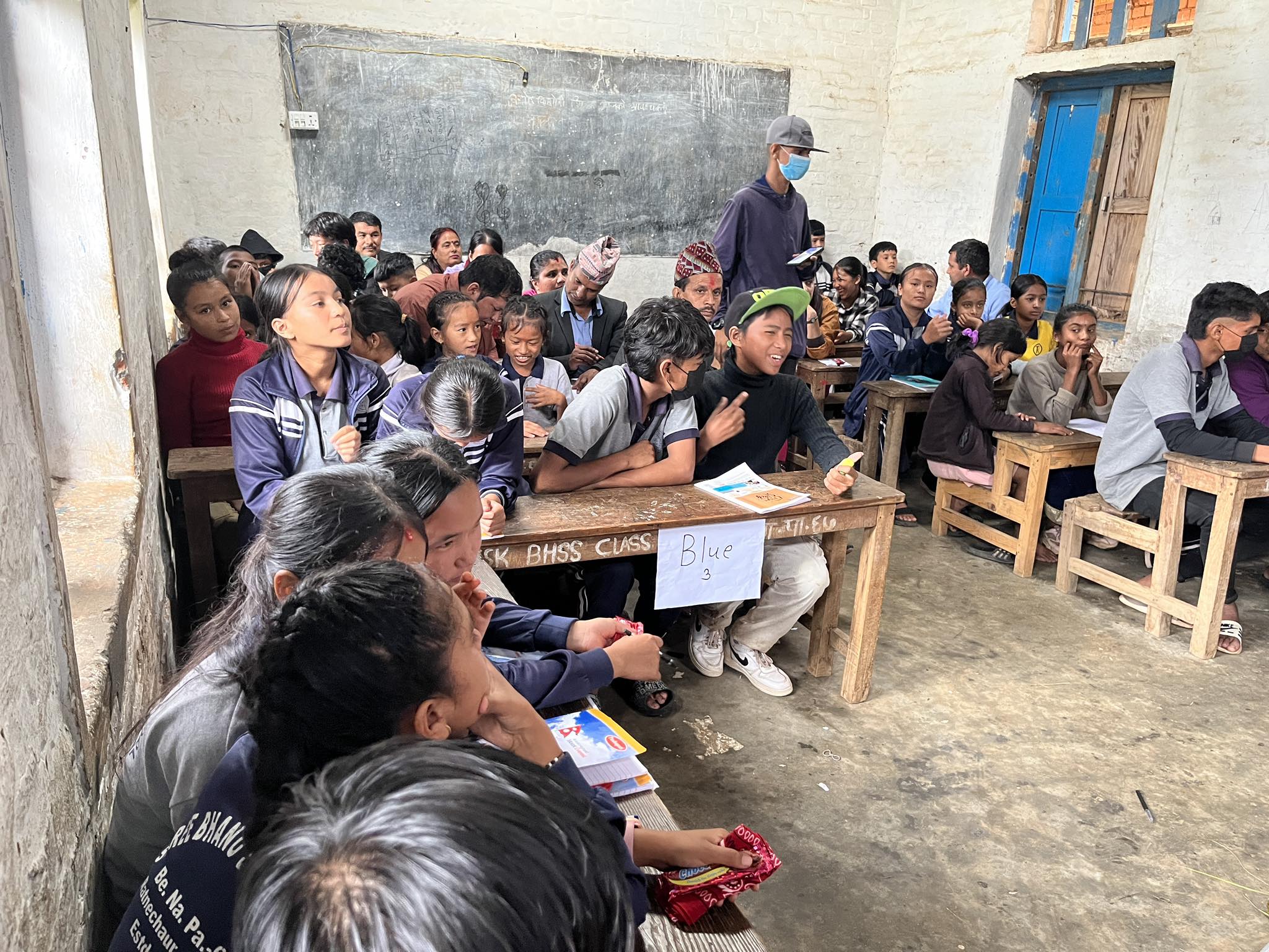 भानु माविमा अन्तर सदनात्मक हाजिरी जवाफ प्रतियोगिता तथा शिक्षकलाई सम्मान