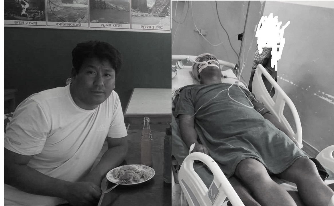 बैसरी पहिरोमा घाइते जीप चालक लुक्चनको उपचारको क्रममा निधन