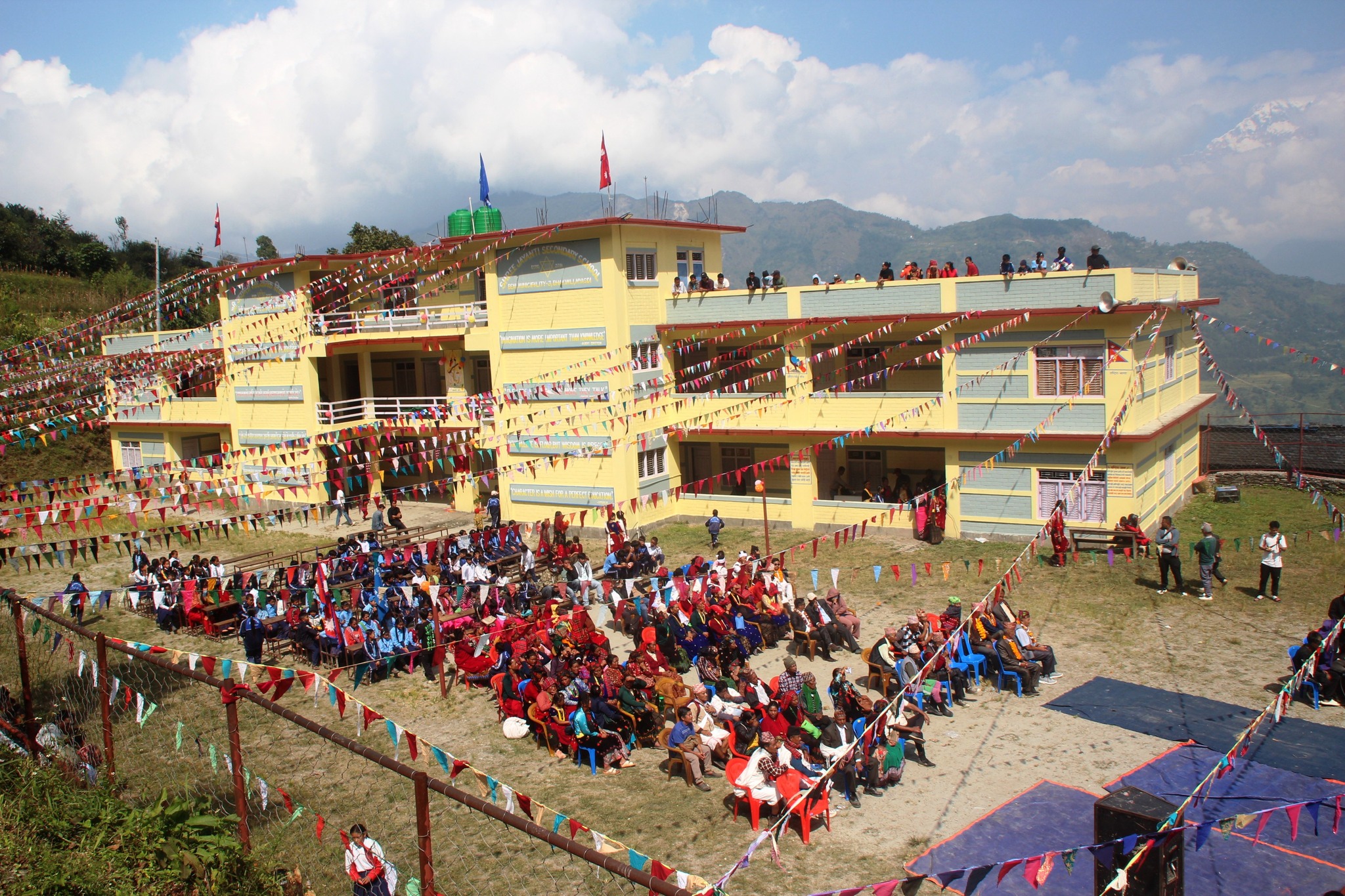 समुदायको अगुवाईमा ठडिएको जयन्ती माविको भवन यसरी गरियो उद्घाटन (फोटो फिचर)