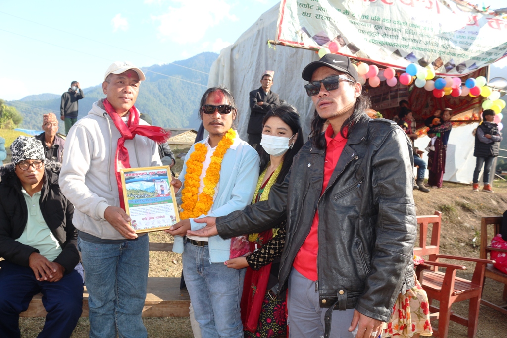 खेल क्षेत्रको विकासका लागि सक्दाे पहल गर्छु : सांसद गर्बुजा (तस्बिरहरु)