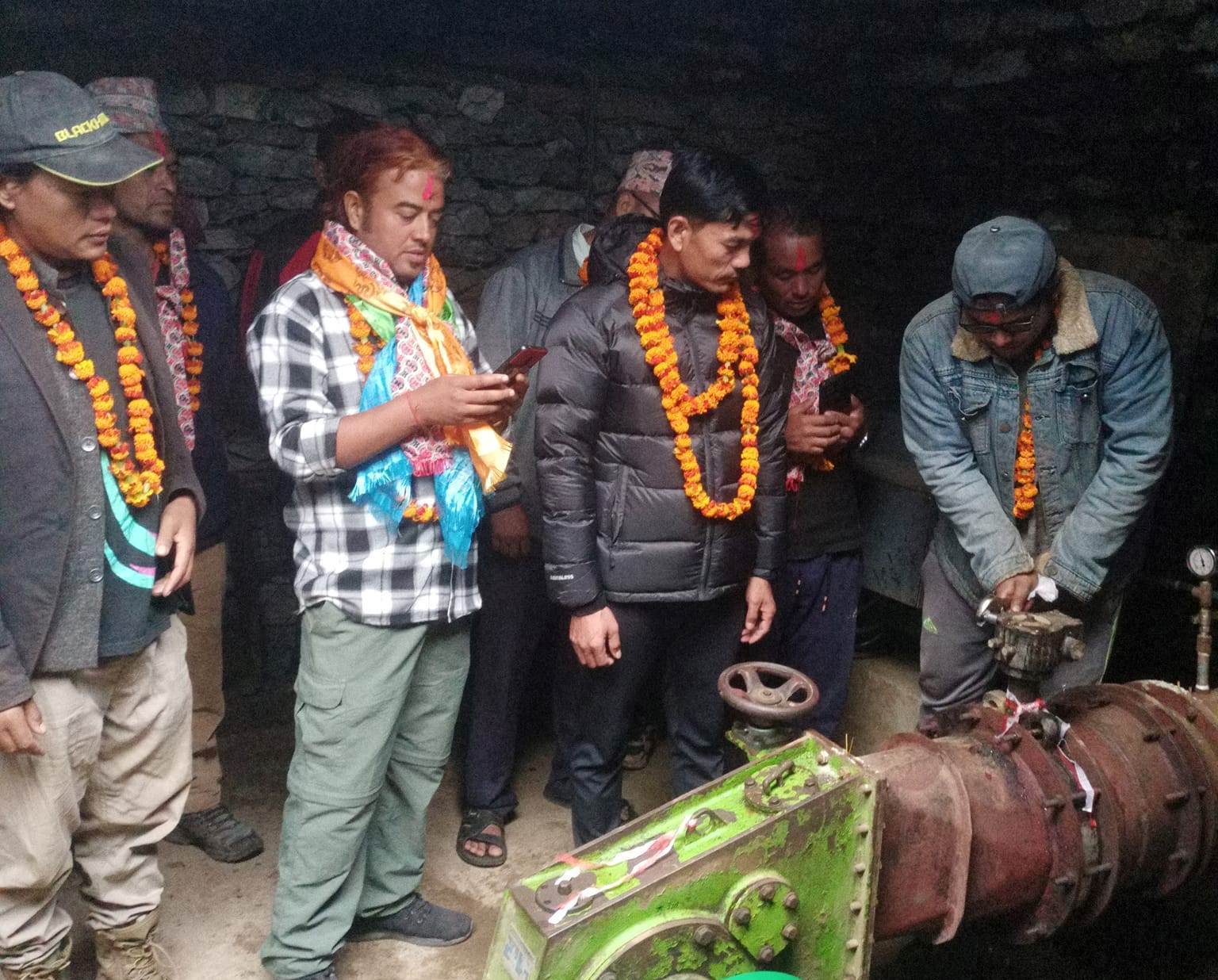लुलाङमा तीन महिनापछि बिजुली बल्यो