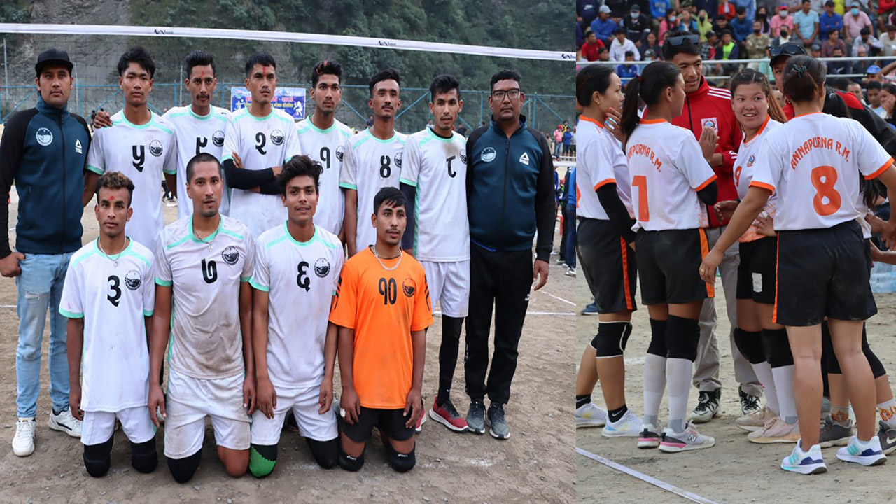प्रथम मोना कप भलिबल प्रतियोगिता : पुरुषतर्फ बेनी र महिलातर्फ अन्नपुर्ण विजयी (तस्बिरहरू)