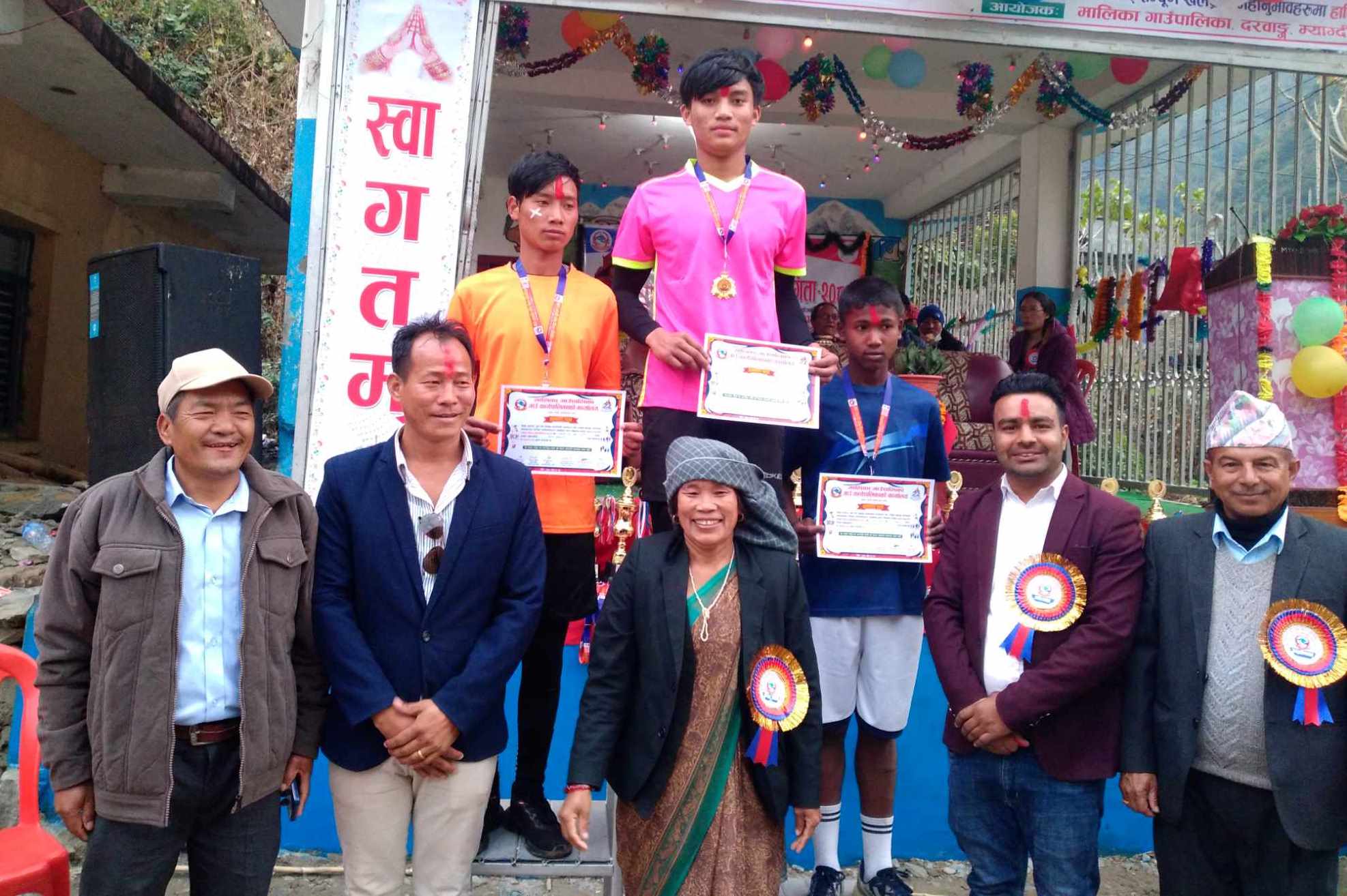 दरबाङमा राष्ट्रपति रनिङ शिल्ड प्रतियोगिता सुरु (फोटो फिचर)