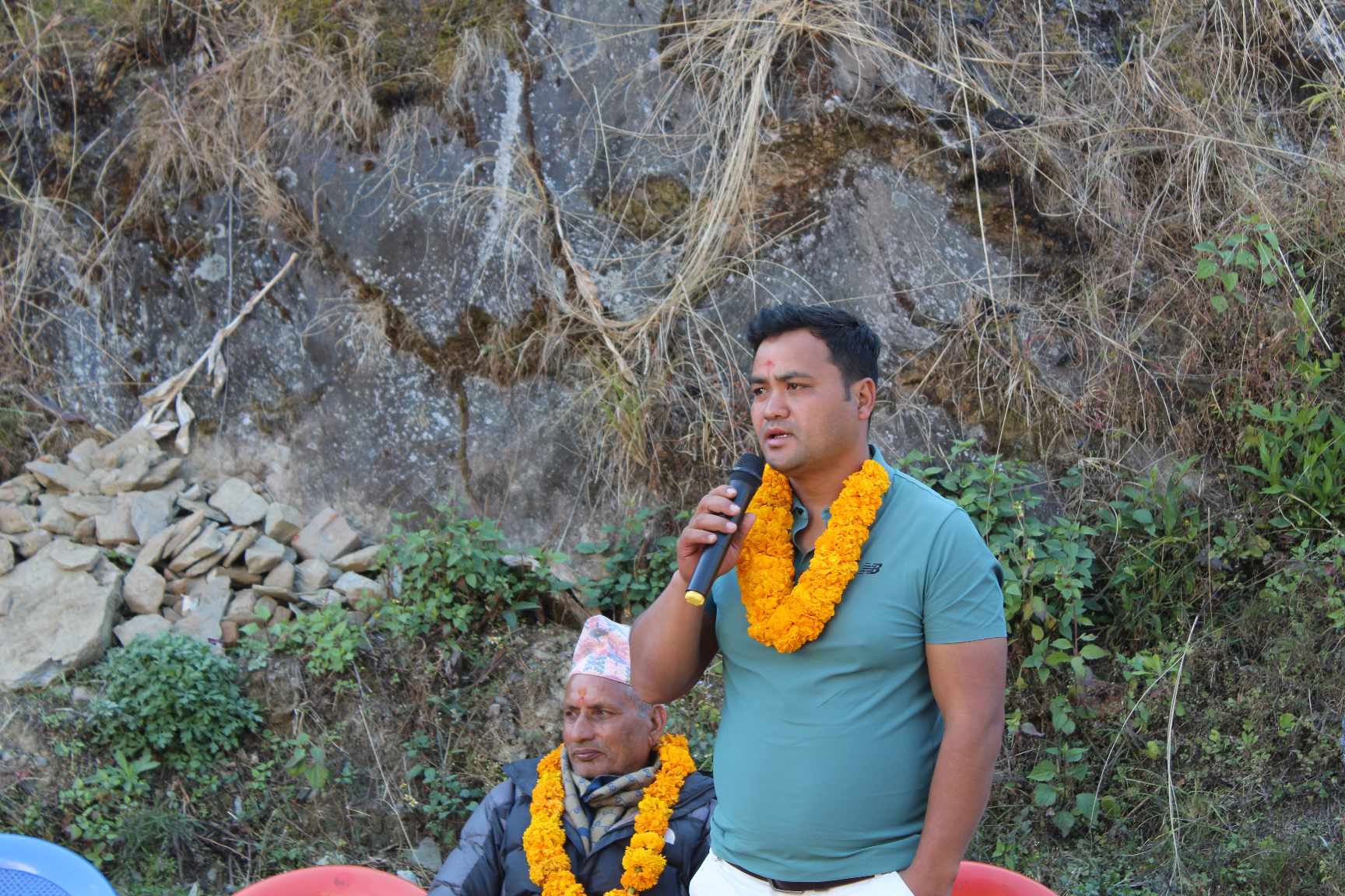 वडा कार्यालय भवन निर्माण ,गाउँपालिका अध्यक्ष पुनद्धारा उद्घाटन (तस्बिरहरु)