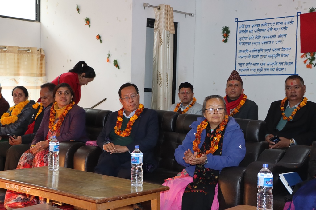 तस्बिरमा एमाले म्याग्दीको दशौँ अधिवेशन