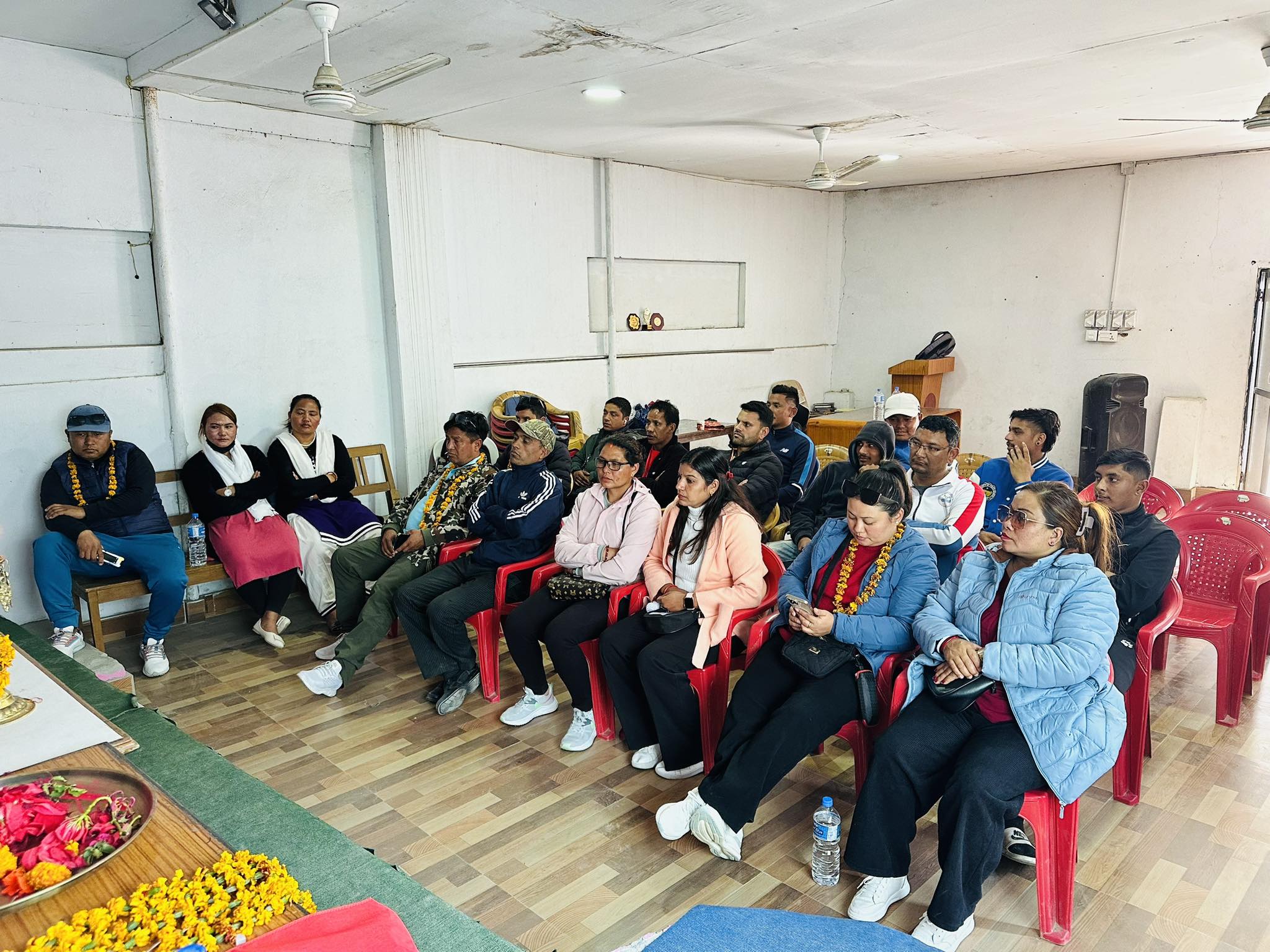 म्याग्दी जिल्ला भलिबल संघको प्रथम साधारणसभा
