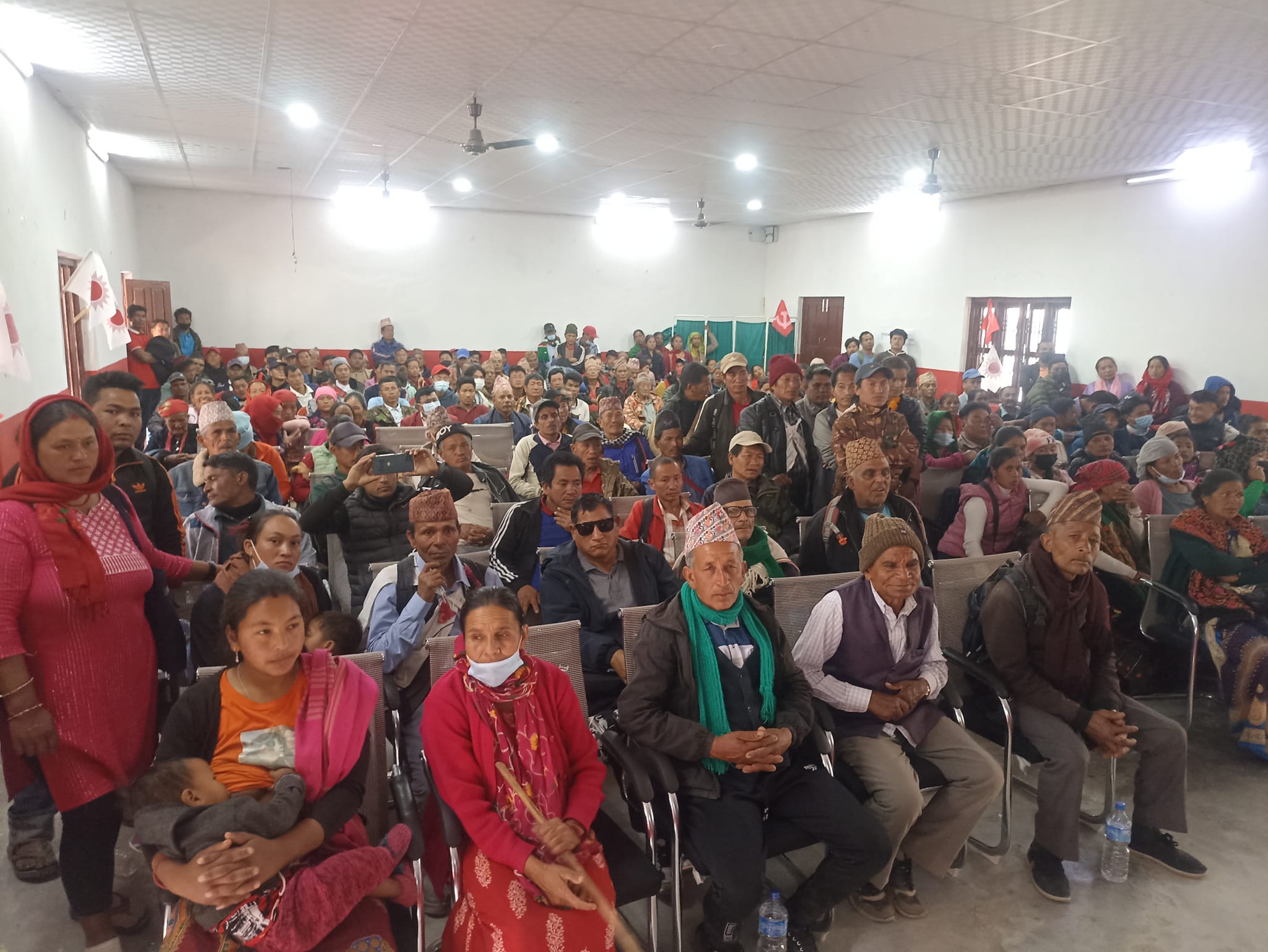 एमाले मालिका गाउँपालिका कमिटिको दोस्रो अधिवेशन (तस्बिरहरु)