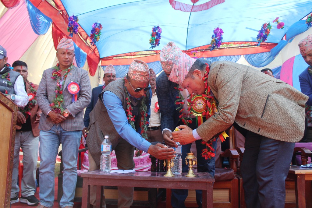 जलजलामा दोस्रो अध्यक्ष कप भलिबल प्रतियोगिता सुरु