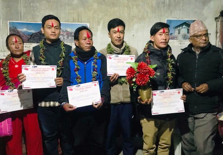 नेकपा एमाले अन्नपूर्ण गाउँपालिका अध्यक्षमा पुर्जा