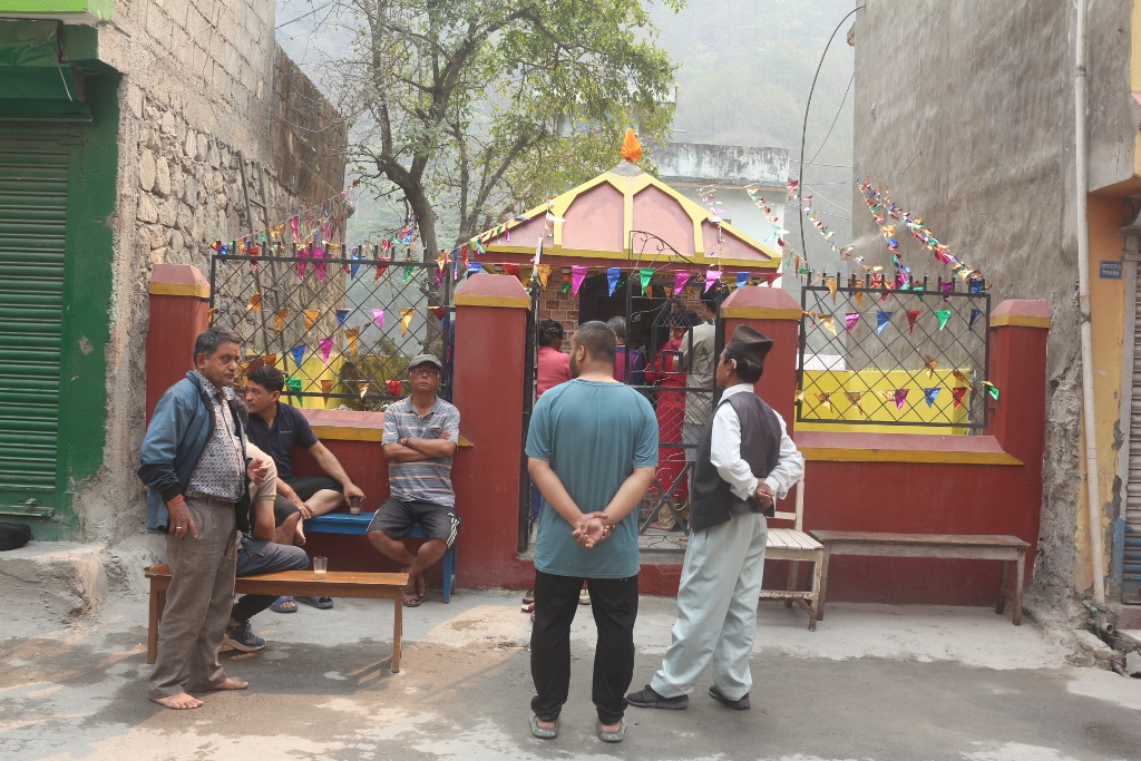 गणेश मन्दिर जिर्णोद्धार(तस्बिर/भिडिओ)