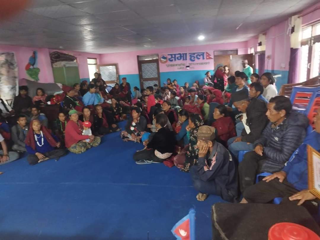 मल्कबाङमा नौमती बजाउने र पुर्ख्यौली नाच्ने तालिम