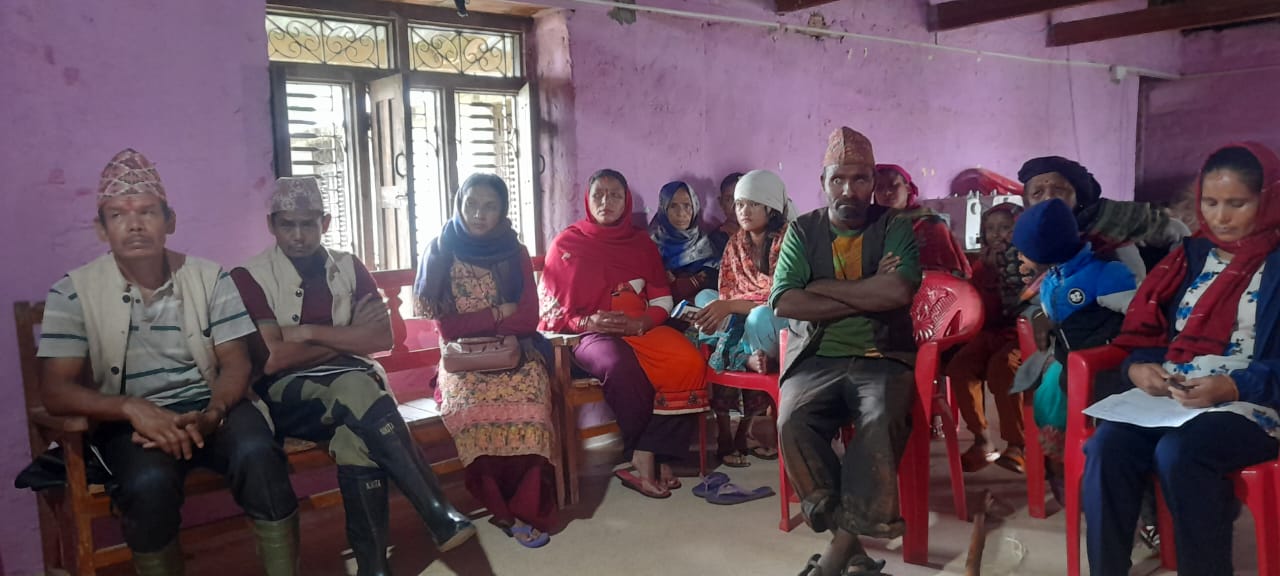 ज्यामरुकोटमा संक्रमणकालिन न्याय र अपाङ्गता समावेशीता विकास सम्बन्धी अभिमुखीकरण