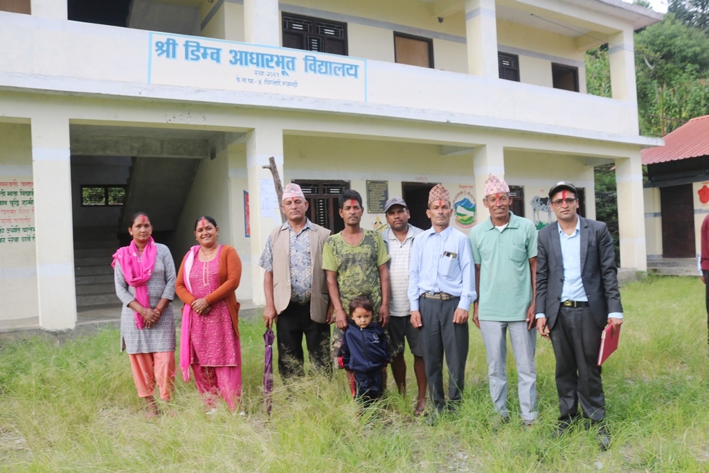 डिम्ब आधारभूत विद्यालय चिप्लेटीको विव्यस पुनर्गठन