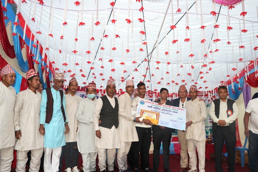परम्परागत पञ्चेबाजा प्रतियोगितामा कुहुँ प्रथम