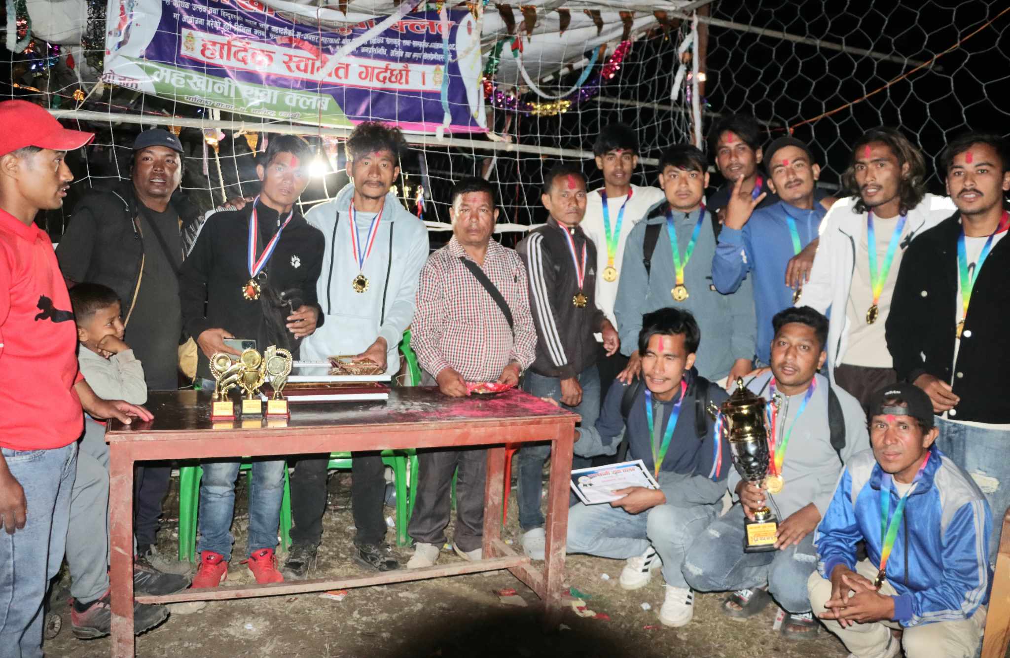 जनसमाज , जनसाहारा र आयोजक ए विजयी