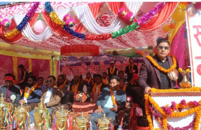 धवलागिरीमा राष्ट्रपति रनिङ्ग शिल्ड प्रतियोगिता शुरु