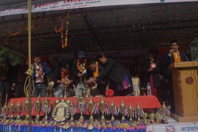 मंगलामा राष्ट्रपति रनिङ शिल्ड खेलकुद प्रतियोगिता सुरु