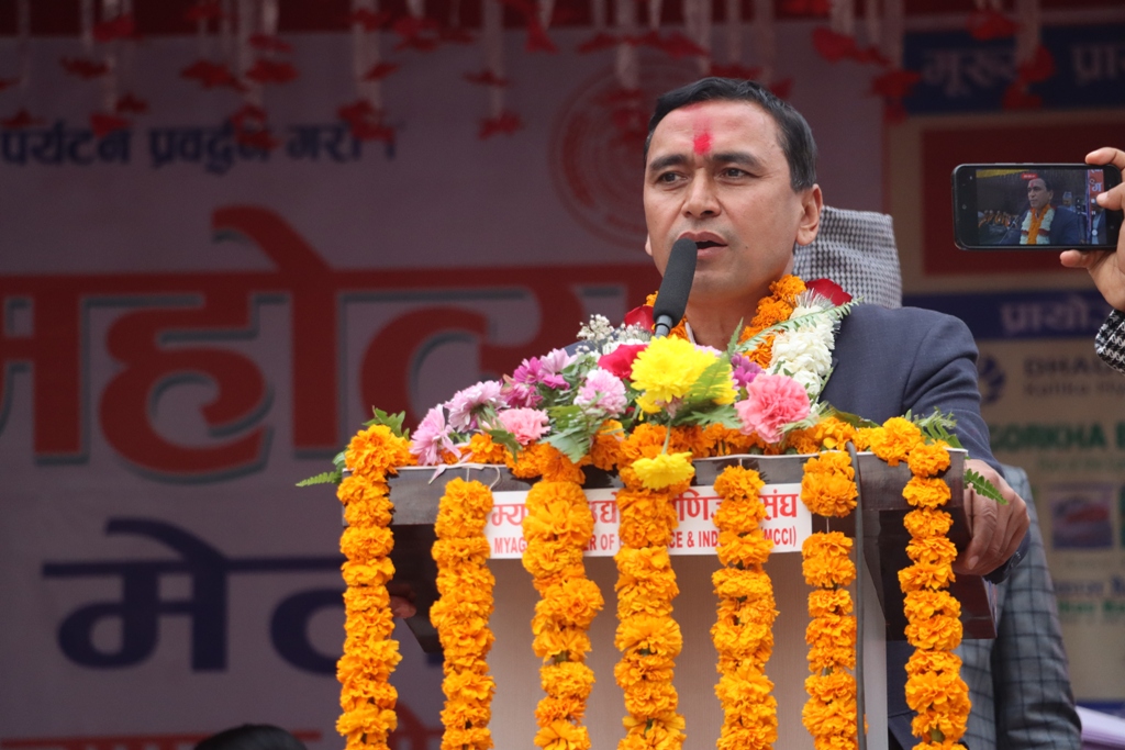 आठौं म्याग्दी महोत्सव सुरु , पूर्व प्रधानमन्त्री देउवाद्वारा उद्घाटन (फोटो फिचर)