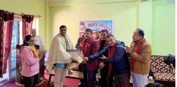 कृष्ण सेन मदन स्मृती क्रियाशिल पत्रकारीता पुरस्कार गौतमलाई प्रदान