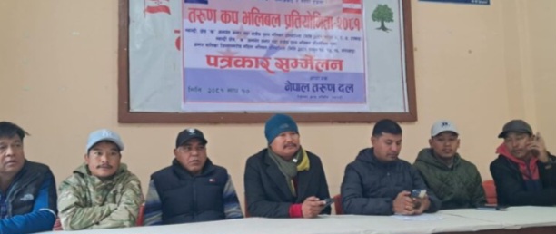 दरबाङ र नारच्याङमा तरुण कप भलिबल प्रतियोगिता हुँदै