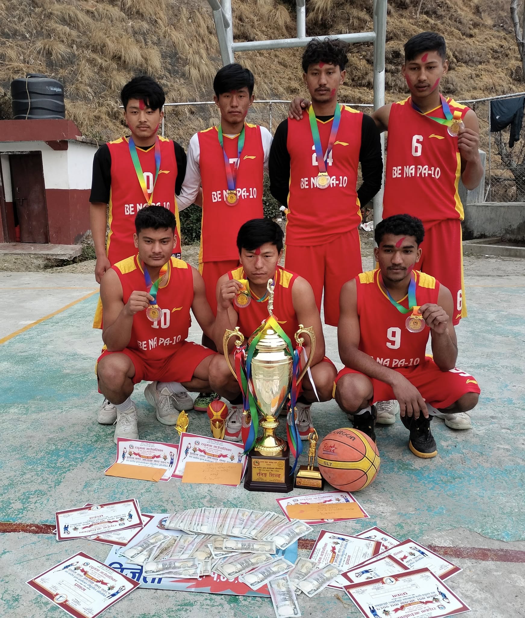  पात्लेखेतले जित्यो प्रथम वडा अध्यक्ष कपको उपाधि